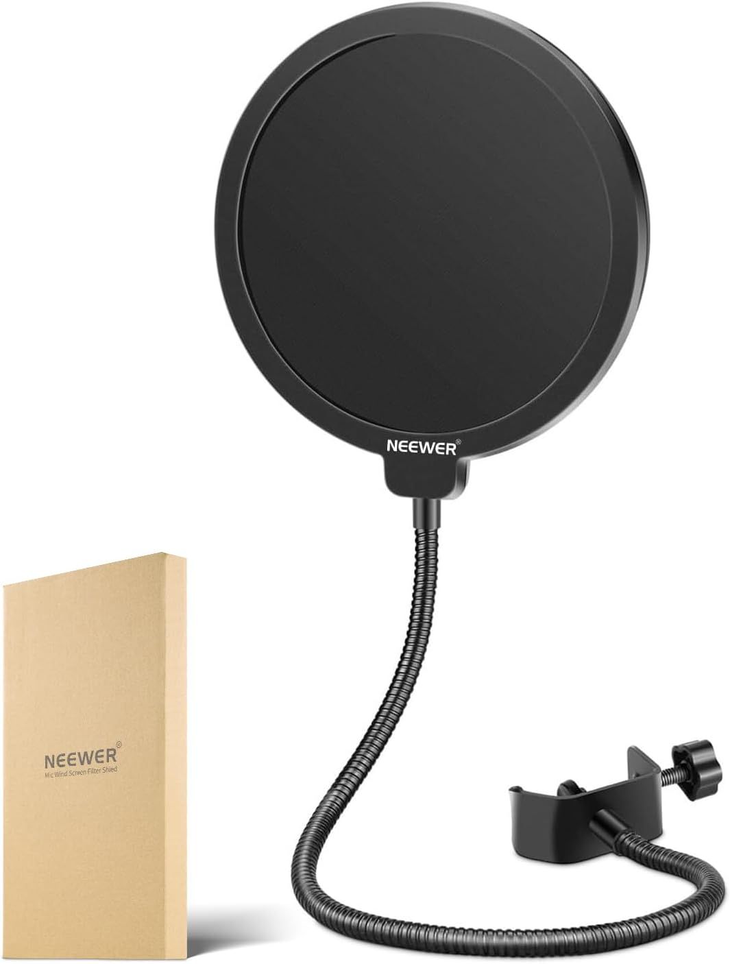Neewer Professional Microphone Pop Filter Shield Compatible with Blue Yeti and…