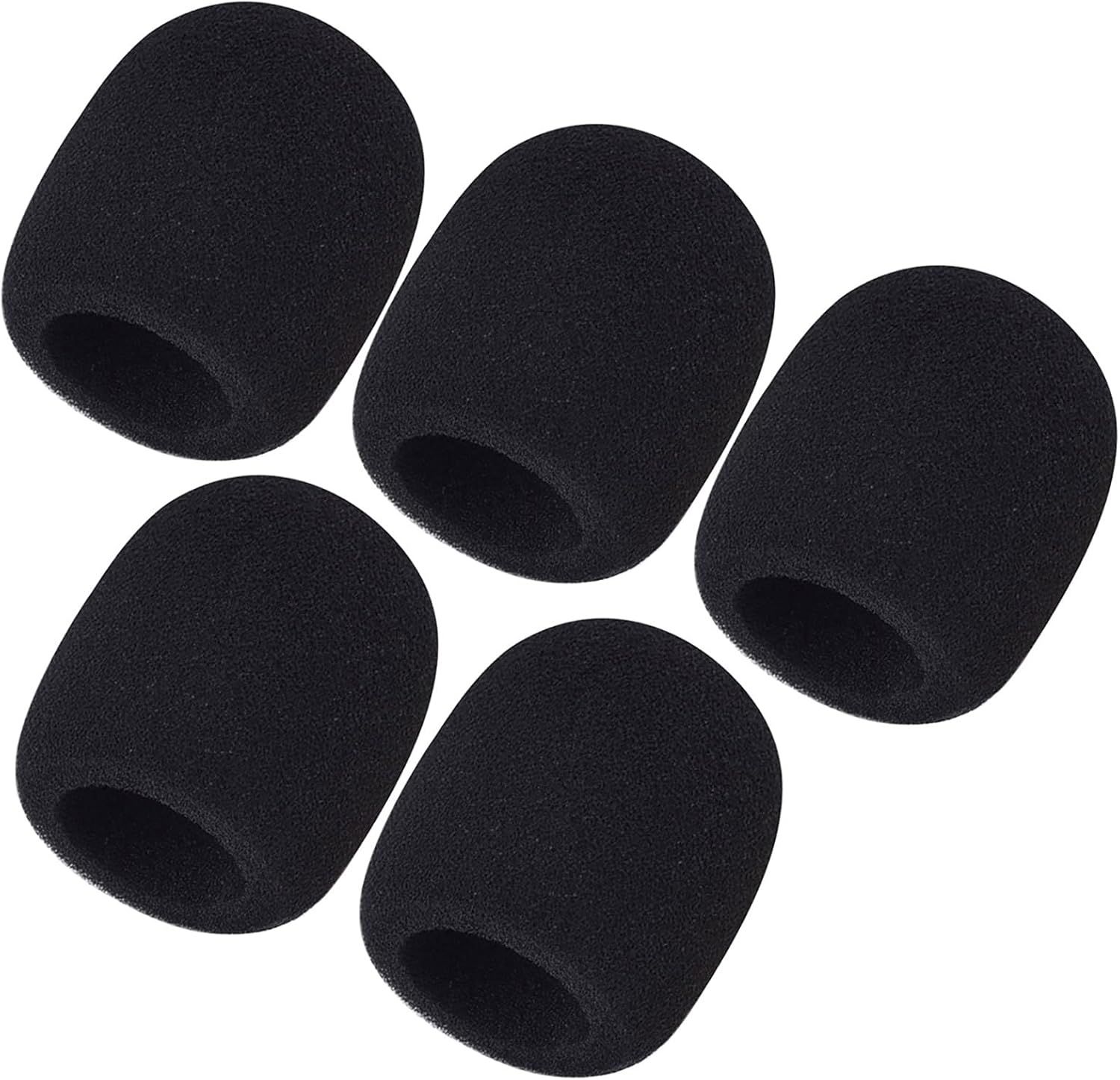 Shows the core product clearly on a white background to help shoppers quickly identify the microphone foam windscreens being sold and understand that multiple…