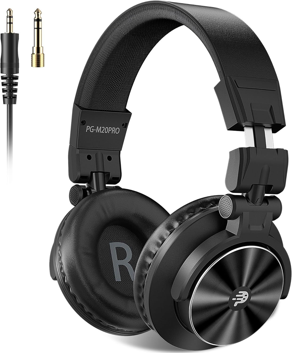 Shows the shopper exactly what is included in the purchase: the headphones and two audio jack adapters for compatibility with different devices.