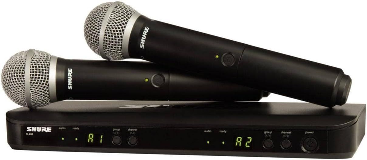 Shure BLX288/PG58 Wireless Microphone System