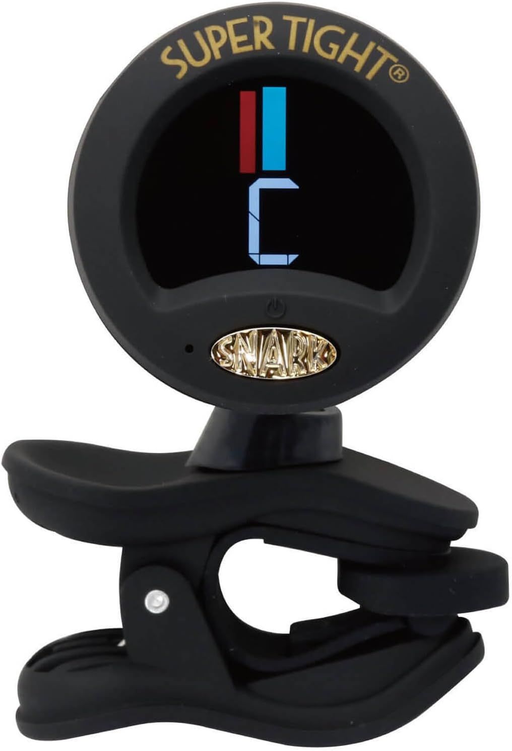 Shows the core product clearly against a white background to help shoppers identify the clip-on guitar tuner with digital display and understand its form factor.