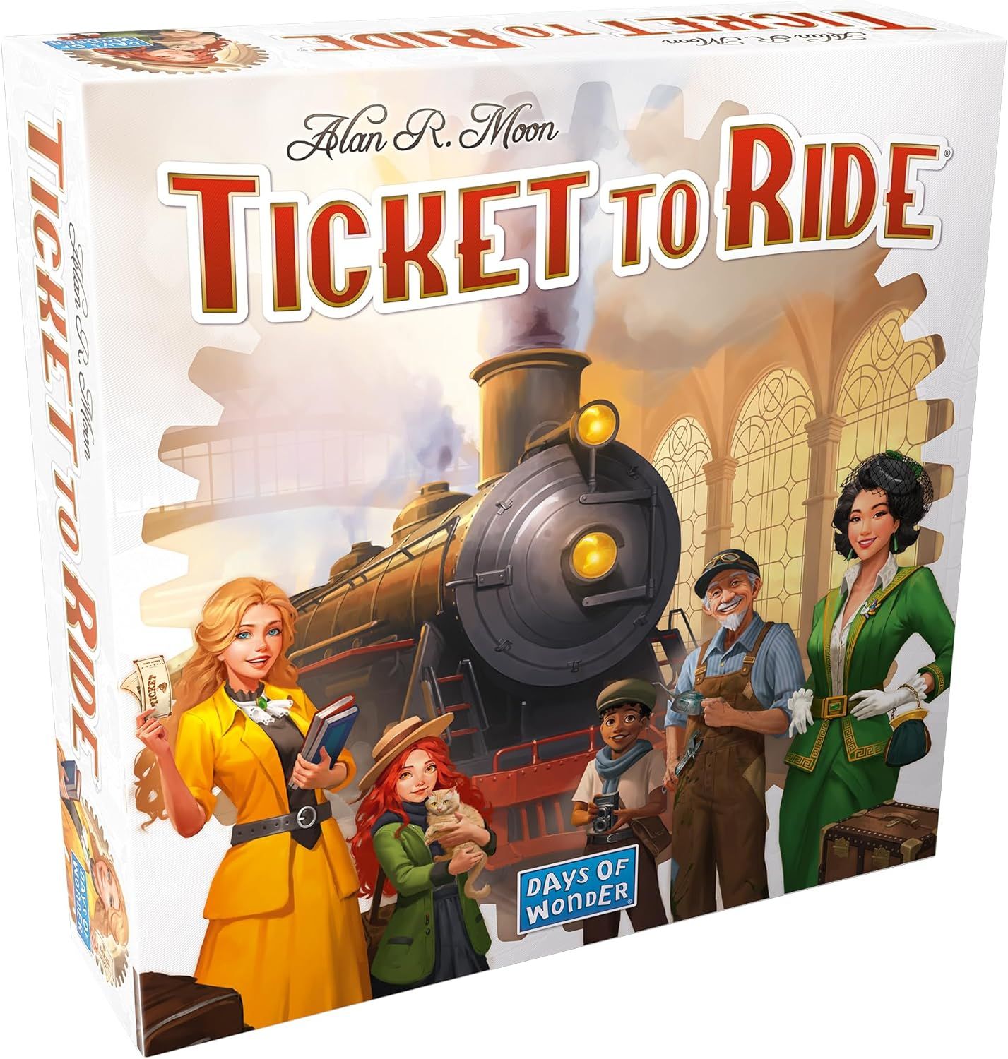 Asmodee Ticket to Ride Board Game (2025 Refresh)