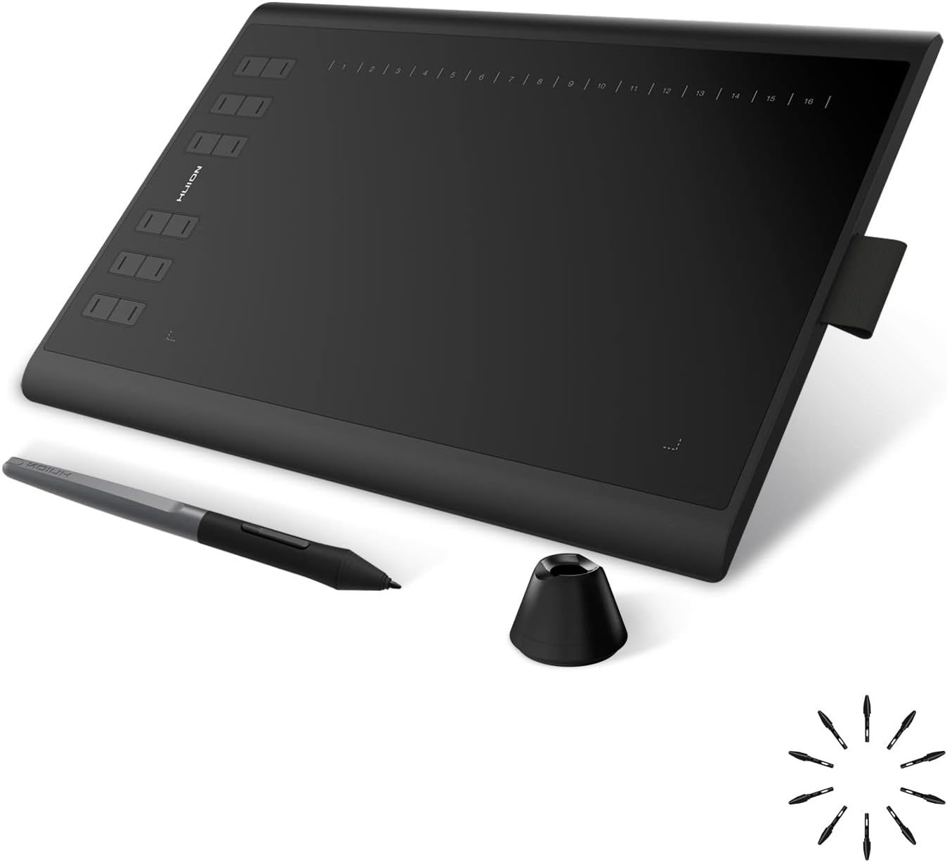 HUION Inspiroy H1060P Graphics Drawing Tablet with 8192 Pressure Sensitivity…