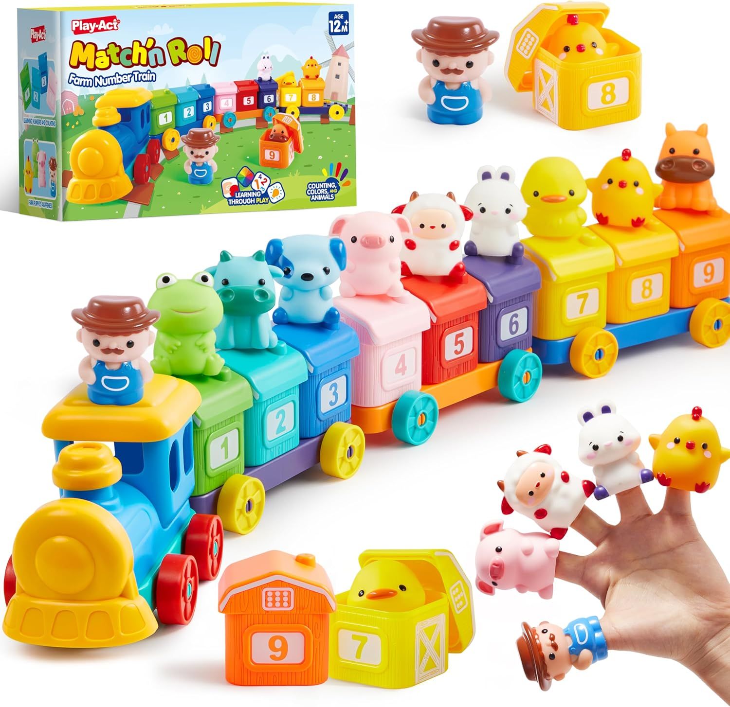 Play-Act Learning Toy for Toddlers 1 2 3 Years Old