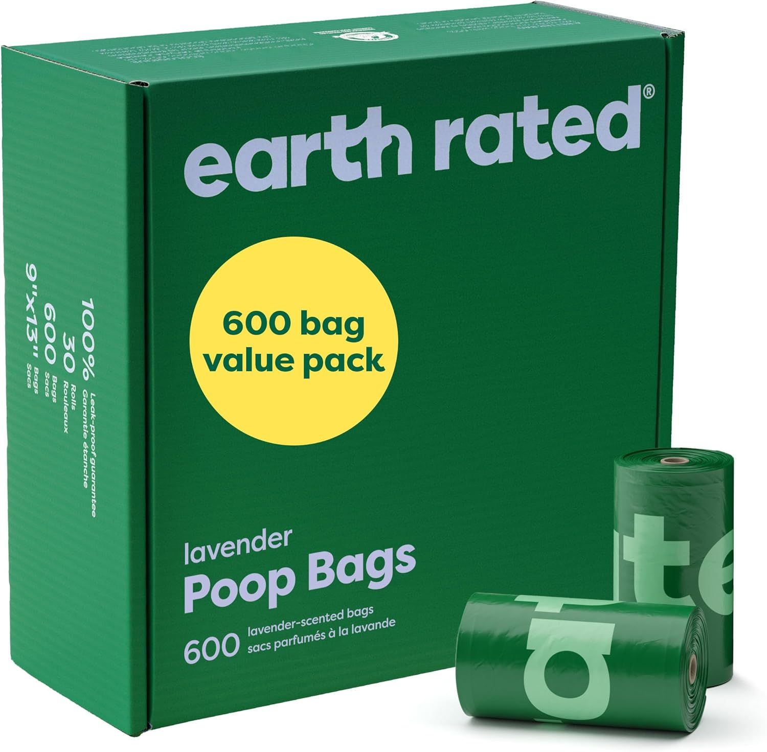 Earth Rated Dog Poop Bags Value Pack
