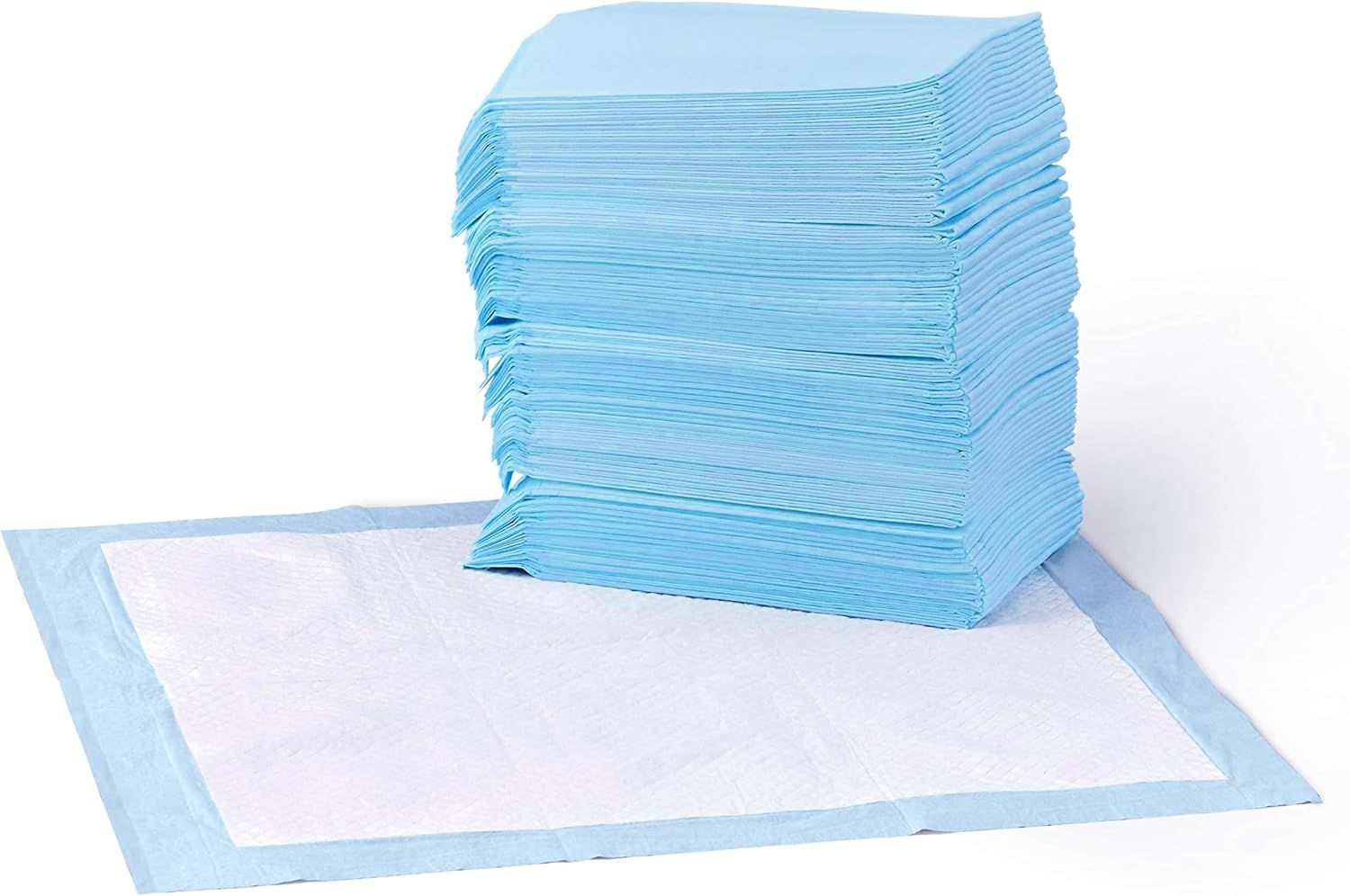 Shows the core product as a large stack of disposable pads to communicate the bulk quantity included in the purchase, reassuring shoppers they are getting…