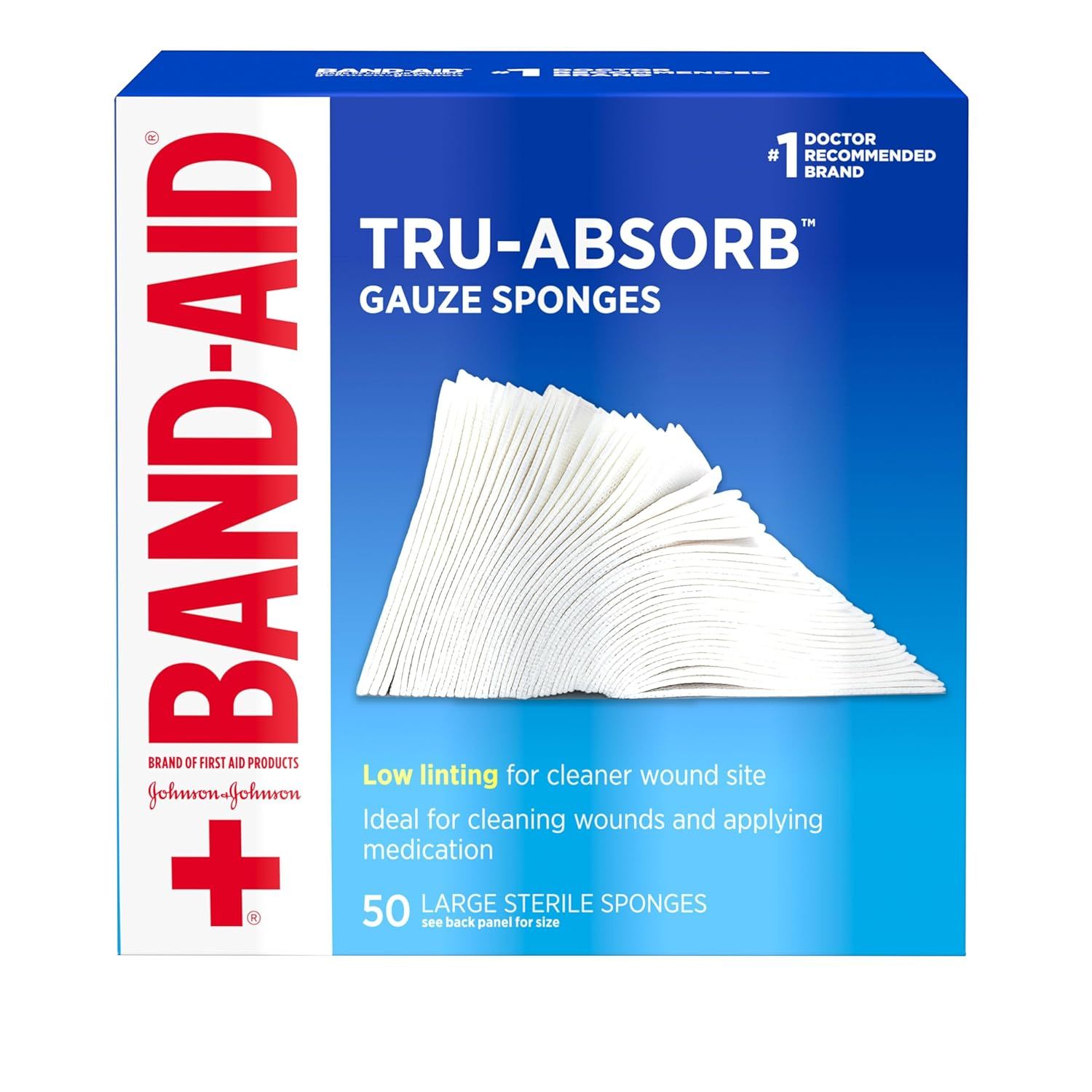 Shows the retail packaging to help shoppers identify the product on shelves and communicate brand trust through the doctor recommended badge and Johnson &…