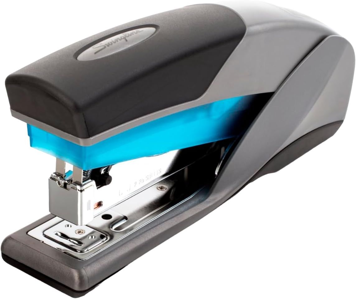 Displays the stapler as the core sellable product with clear visibility of its design, form factor, and key features to help shoppers evaluate the item. Shows…