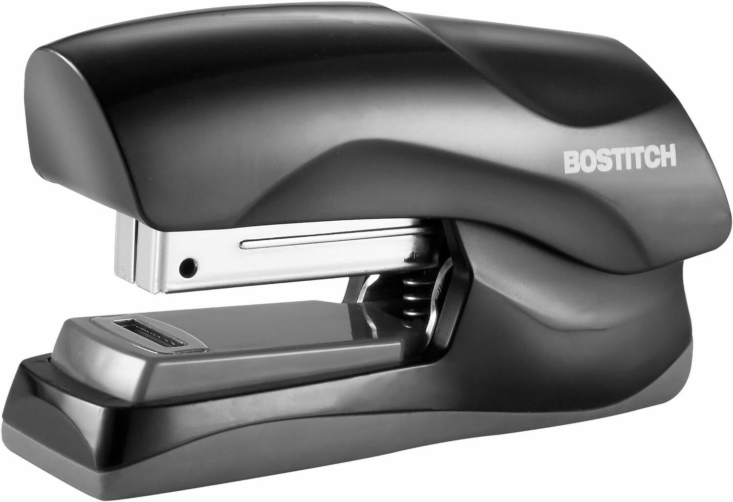 Displays the core product clearly to show shoppers exactly what they are purchasing - a Bostitch branded stapler with ergonomic design and professional…