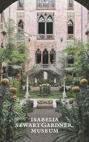 Communicates the product's connection to the Isabella Stewart Gardner Museum, establishing authenticity and cultural prestige through the iconic courtyard…