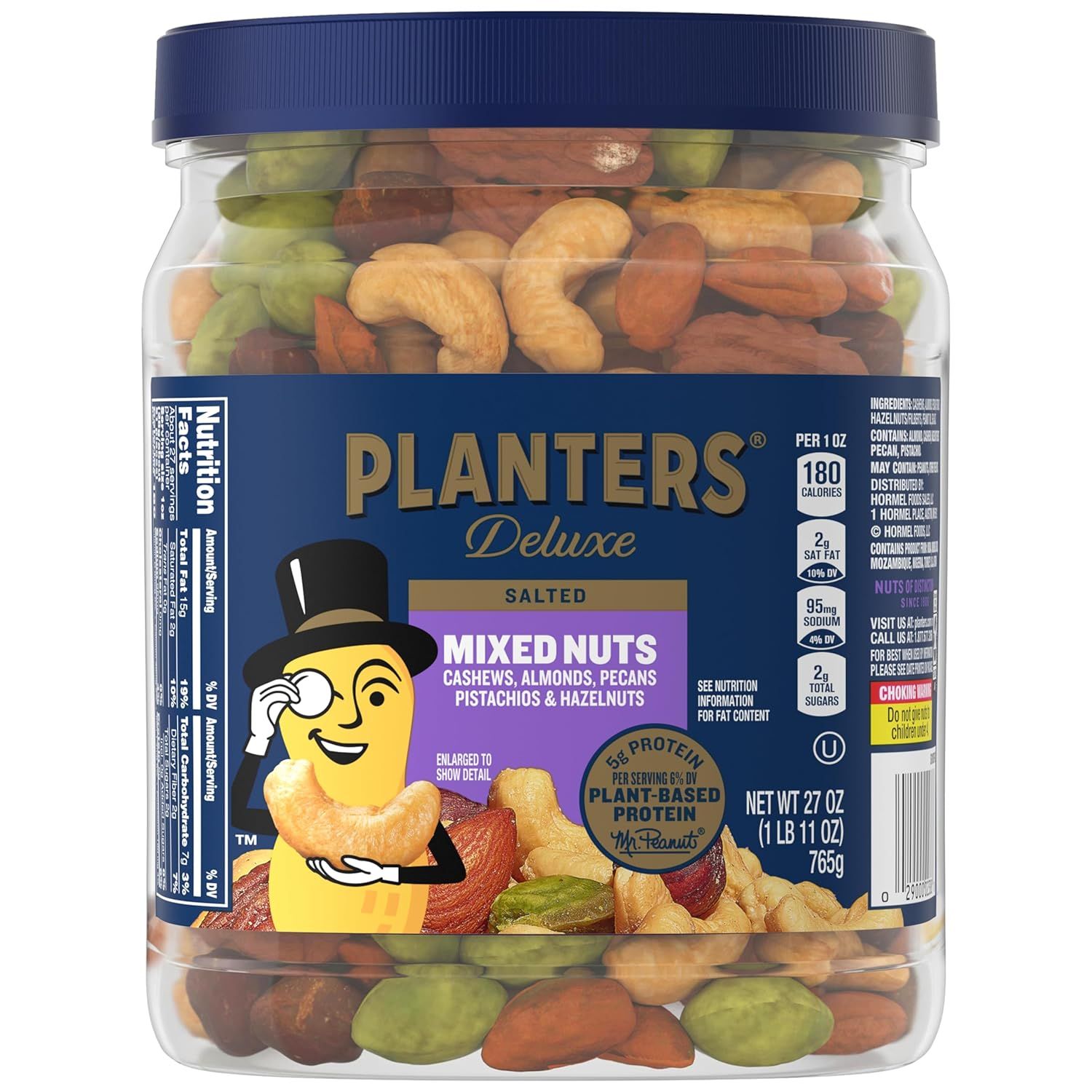 PLANTERS Deluxe Mixed Nuts with Sea Salt