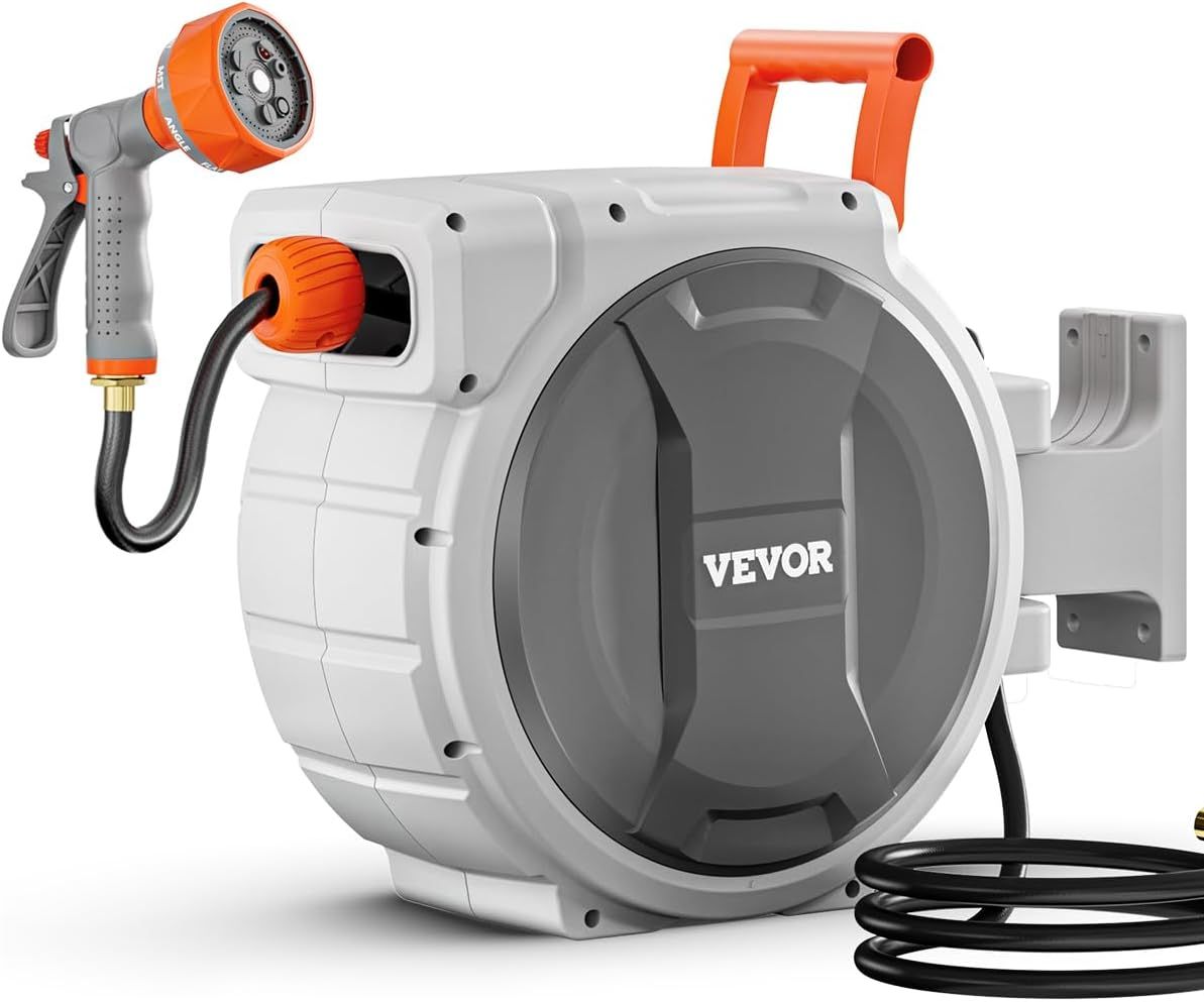 VEVOR Retractable Garden Hose Reel