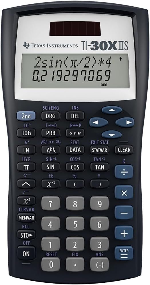 Shows the core product clearly on a white background, allowing shoppers to see the calculator's display, button layout, and overall design to understand what…