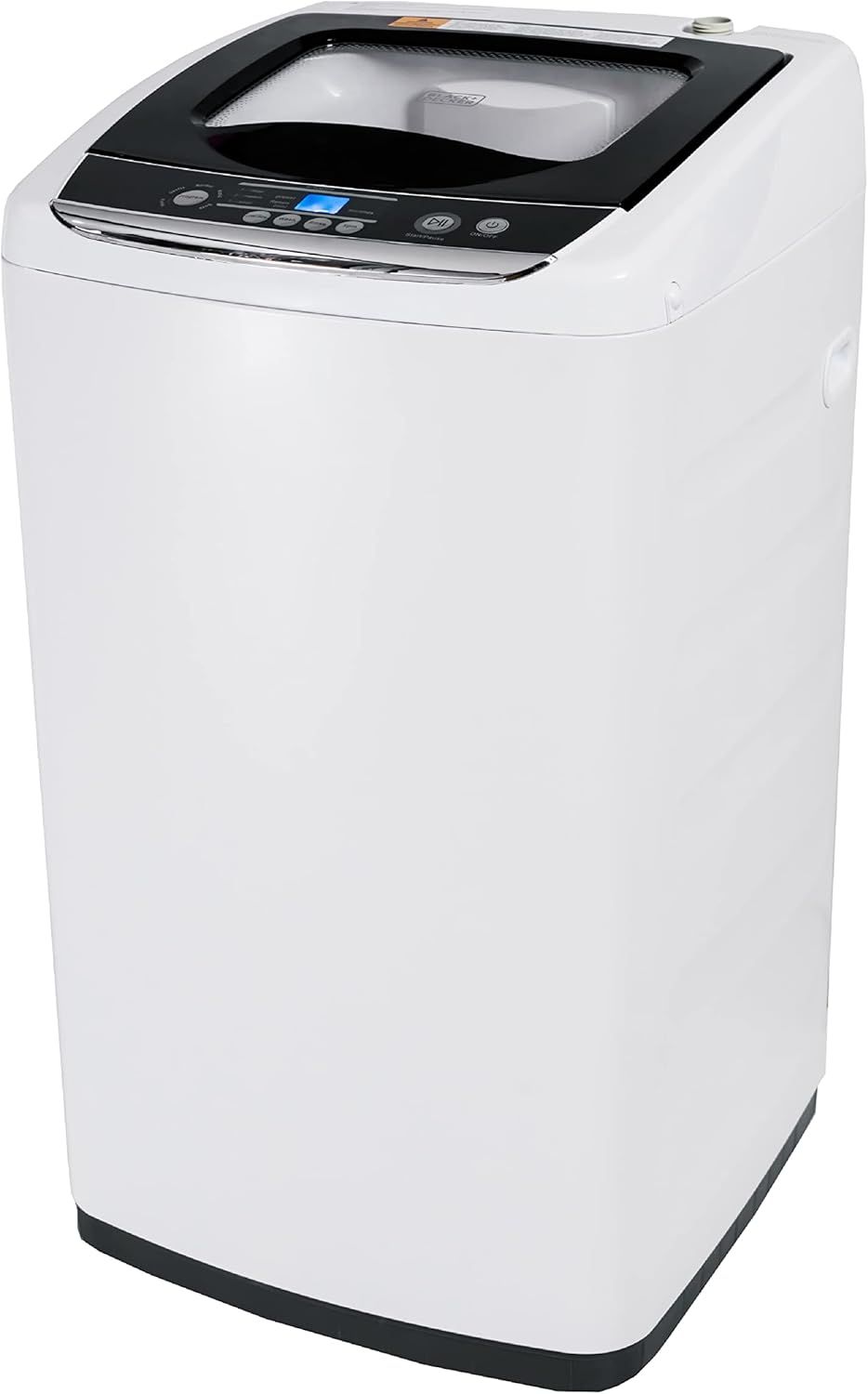 Shows the core washing machine product in a clean catalog presentation, allowing shoppers to see the overall design, size, and control interface clearly.