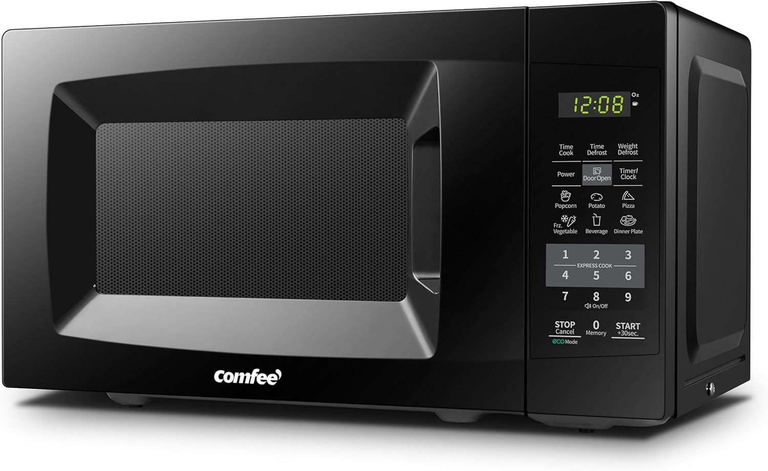 Shows the core product clearly with its key features visible, including the digital display, control panel with preset cooking functions, and the viewing…