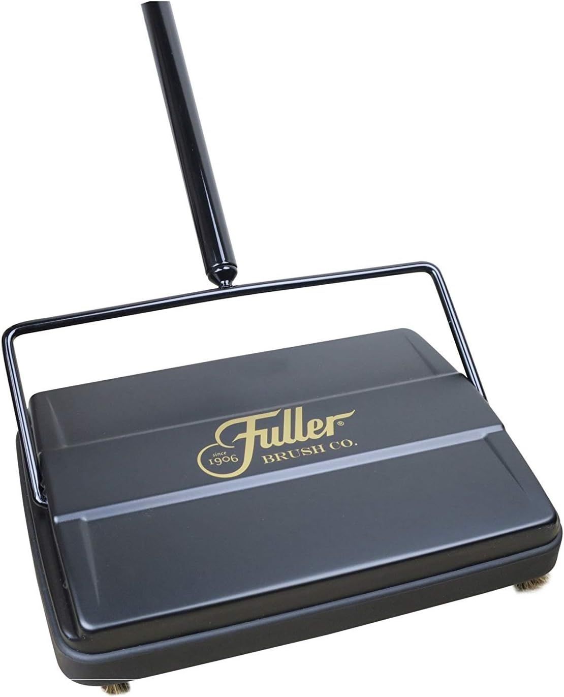 Displays the core product clearly on a white background to show shoppers exactly what they will receive, emphasizing the Fuller Brush brand and the sweeper's…