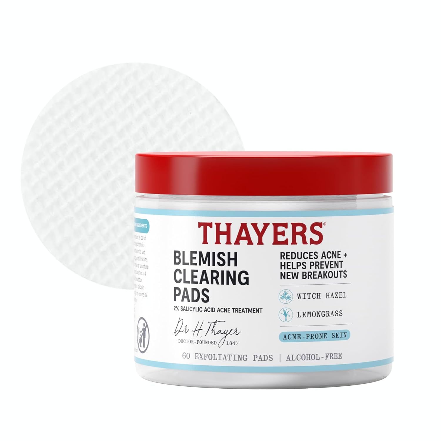 Displays the core product clearly with its packaging and one pad visible to show shoppers exactly what they are purchasing and how the product looks. Shows…