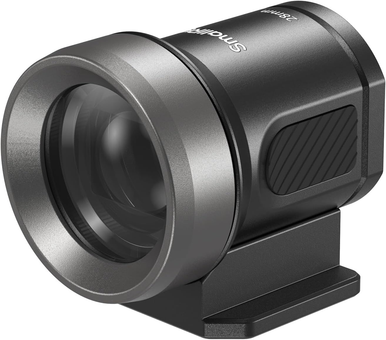 Displays the core product clearly on a white background to show its design, build quality, and key features like the lens optics and mounting mechanism.