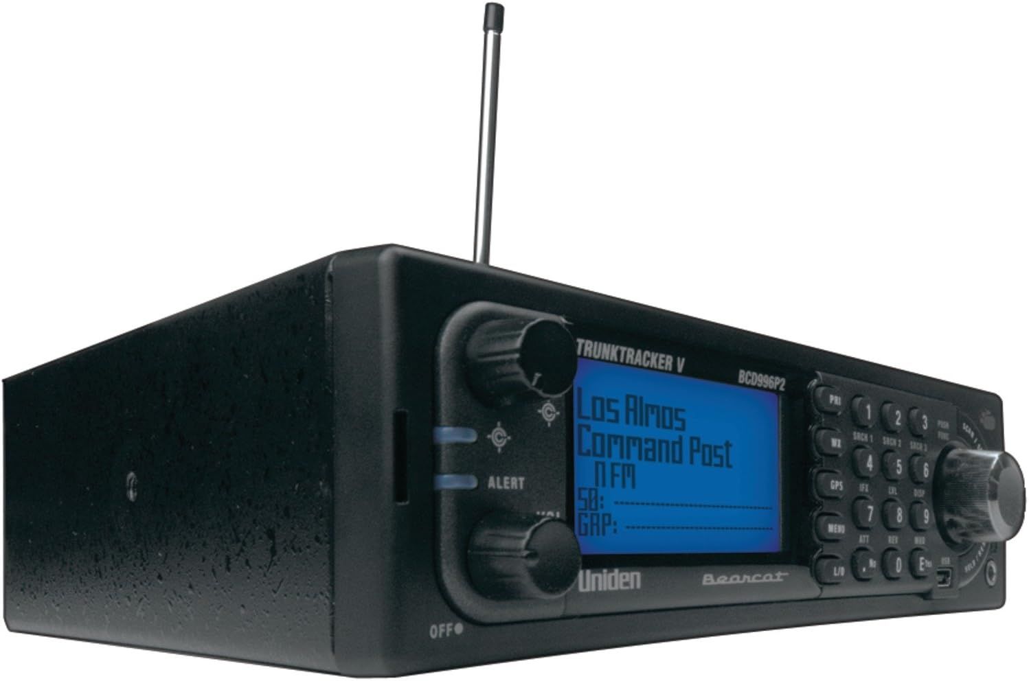 Shows the core product clearly with its key features visible including the digital display screen, antenna, and control buttons to help shoppers understand what they are purchasing.
