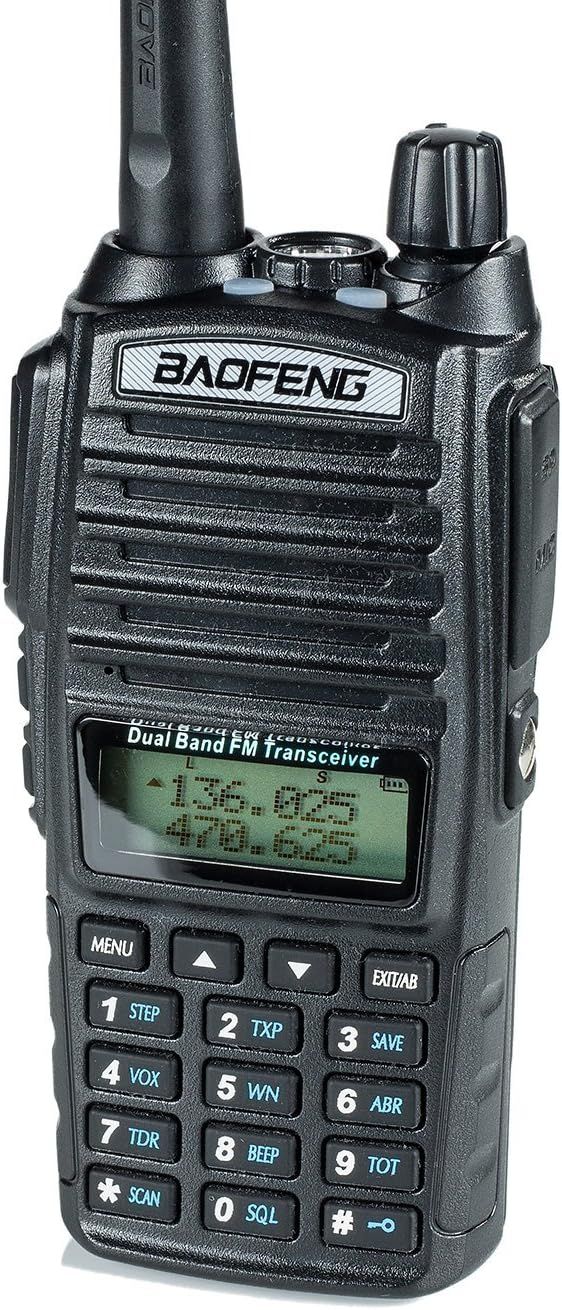 BaoFeng UV-82HP High Power Dual Band Radio: 136-174mhz (VHF) 400-520mhz (UHF)…