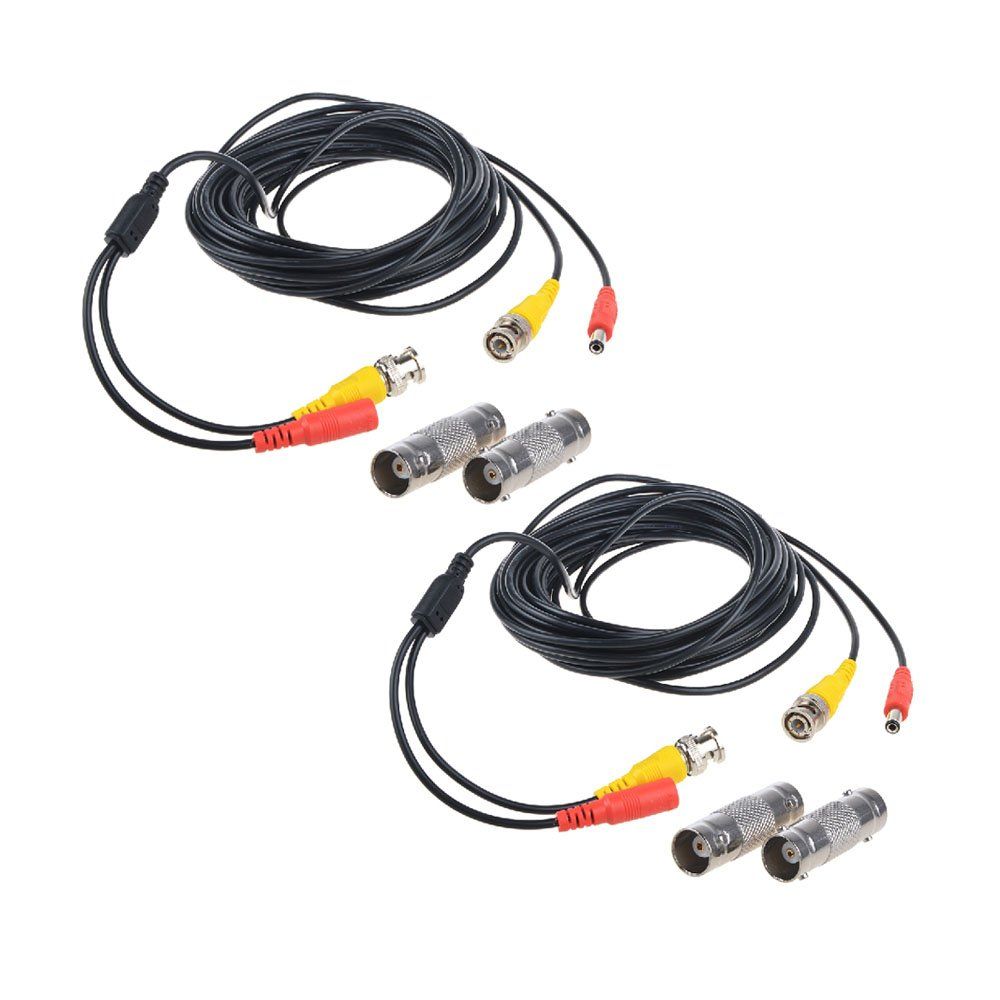Shows the complete cable set with connectors and adapters to communicate what is included in the purchase. Displays the additional adapter accessories…