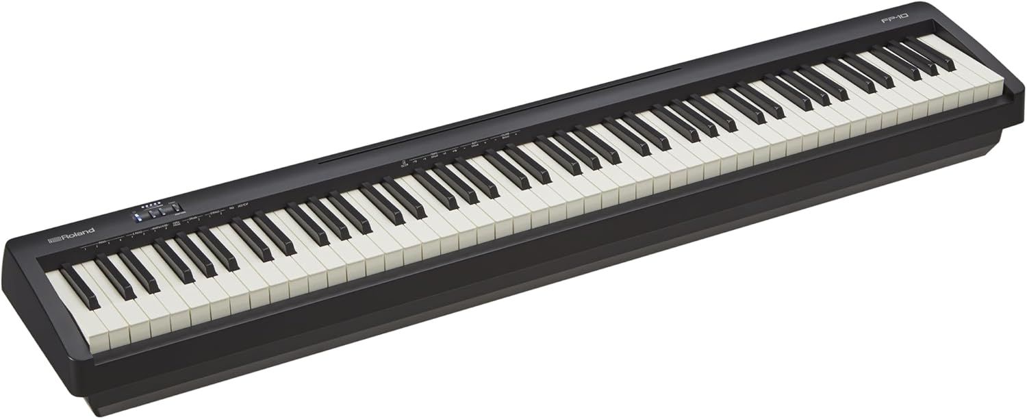 Displays the complete digital piano keyboard in a clean catalog style to show the full-size design and professional appearance of the instrument.