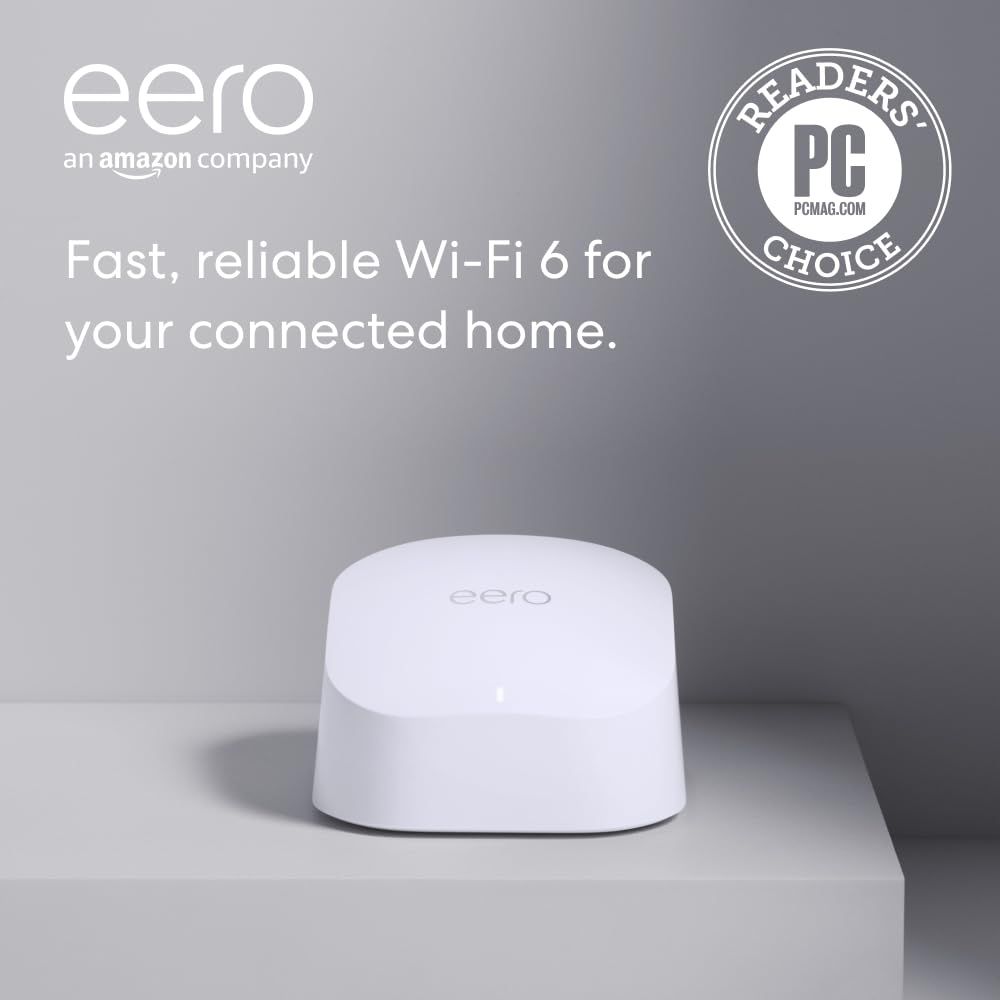 Amazon eero 6 mesh wifi router