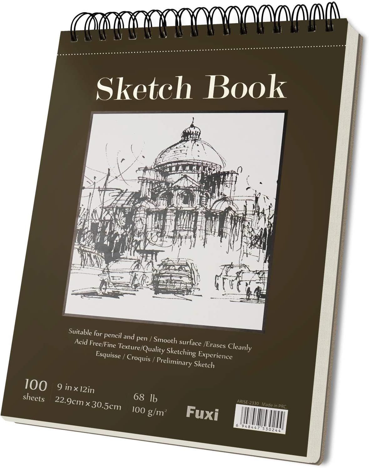 Fuxi 9" x 12" Sketch Book