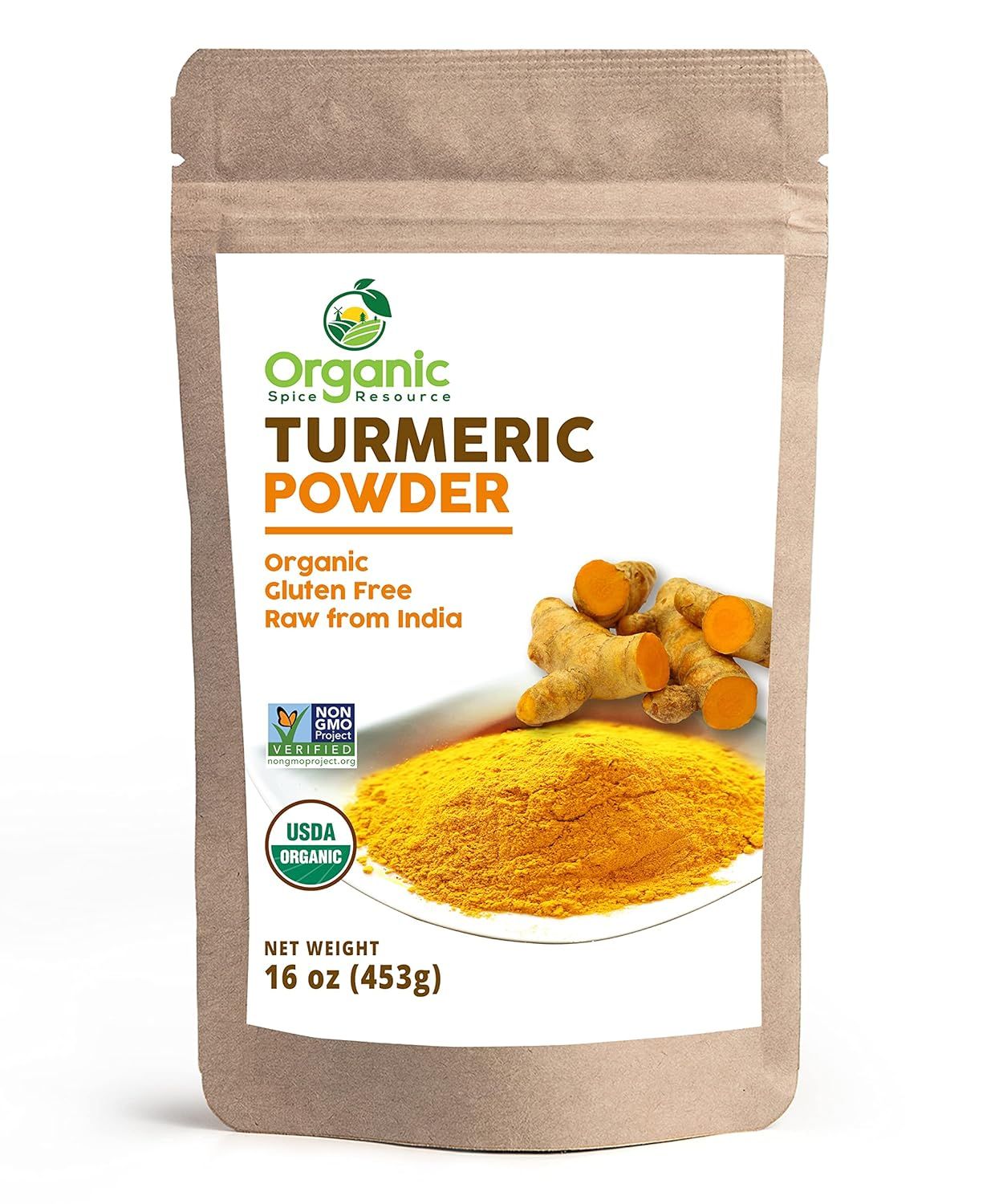 Organic Turmeric Powder w/Curcumin