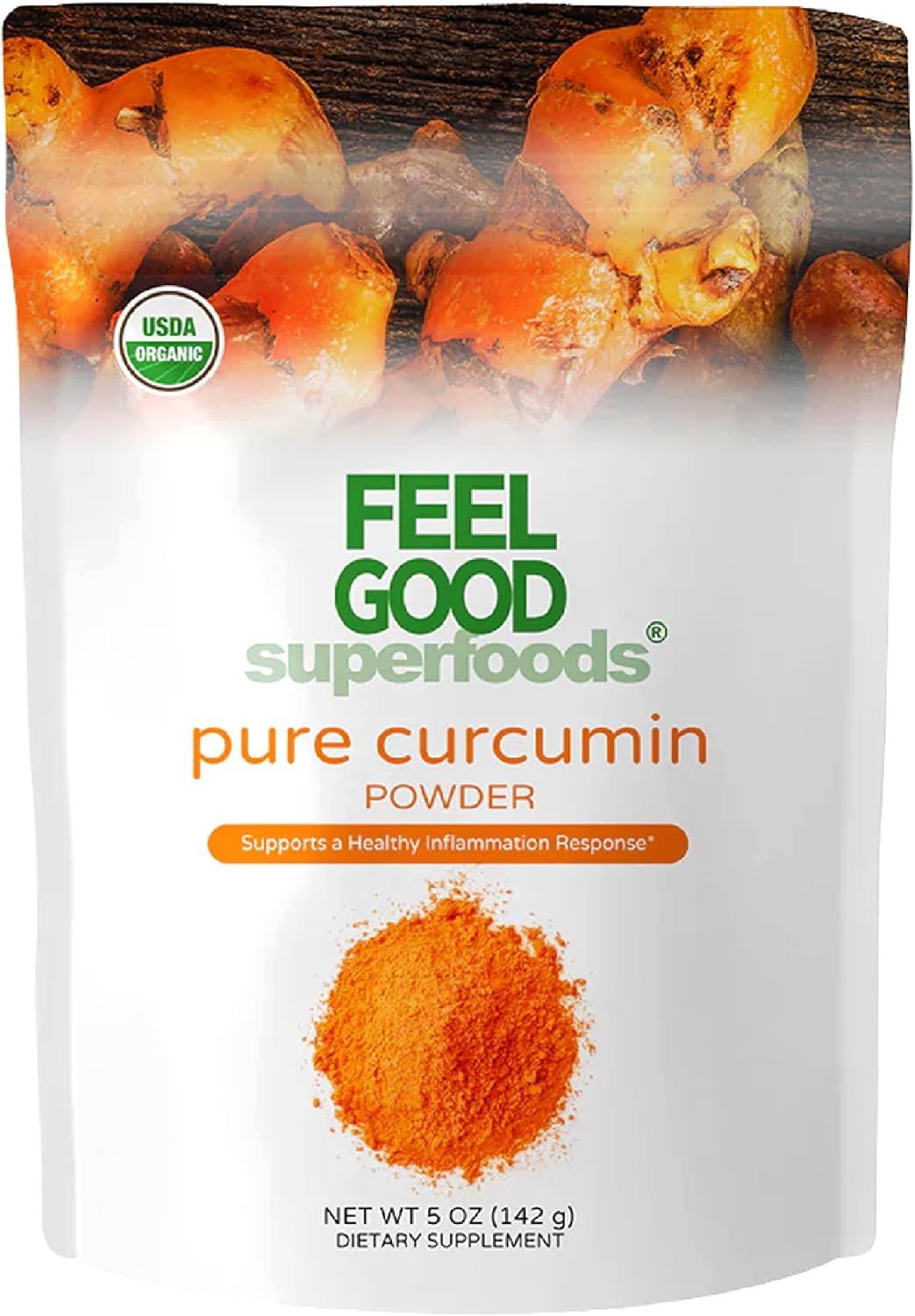 FEEL GOOD Superfoods Pure Curcumin Powder