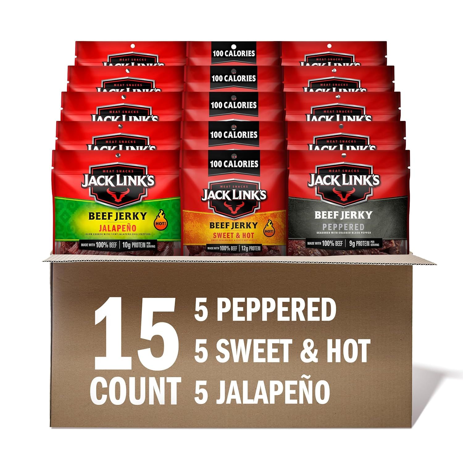 Jack Link's Beef Jerky Bold Variety Pack
