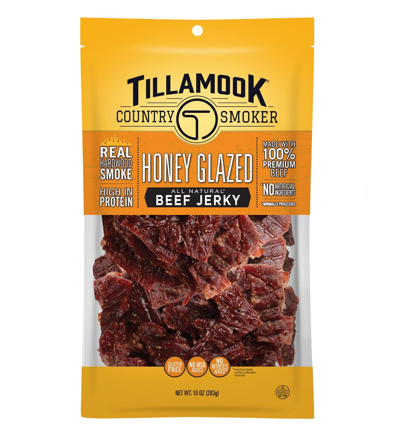 Tillamook Country Smoker Real Hardwood Smoked Beef Jerky