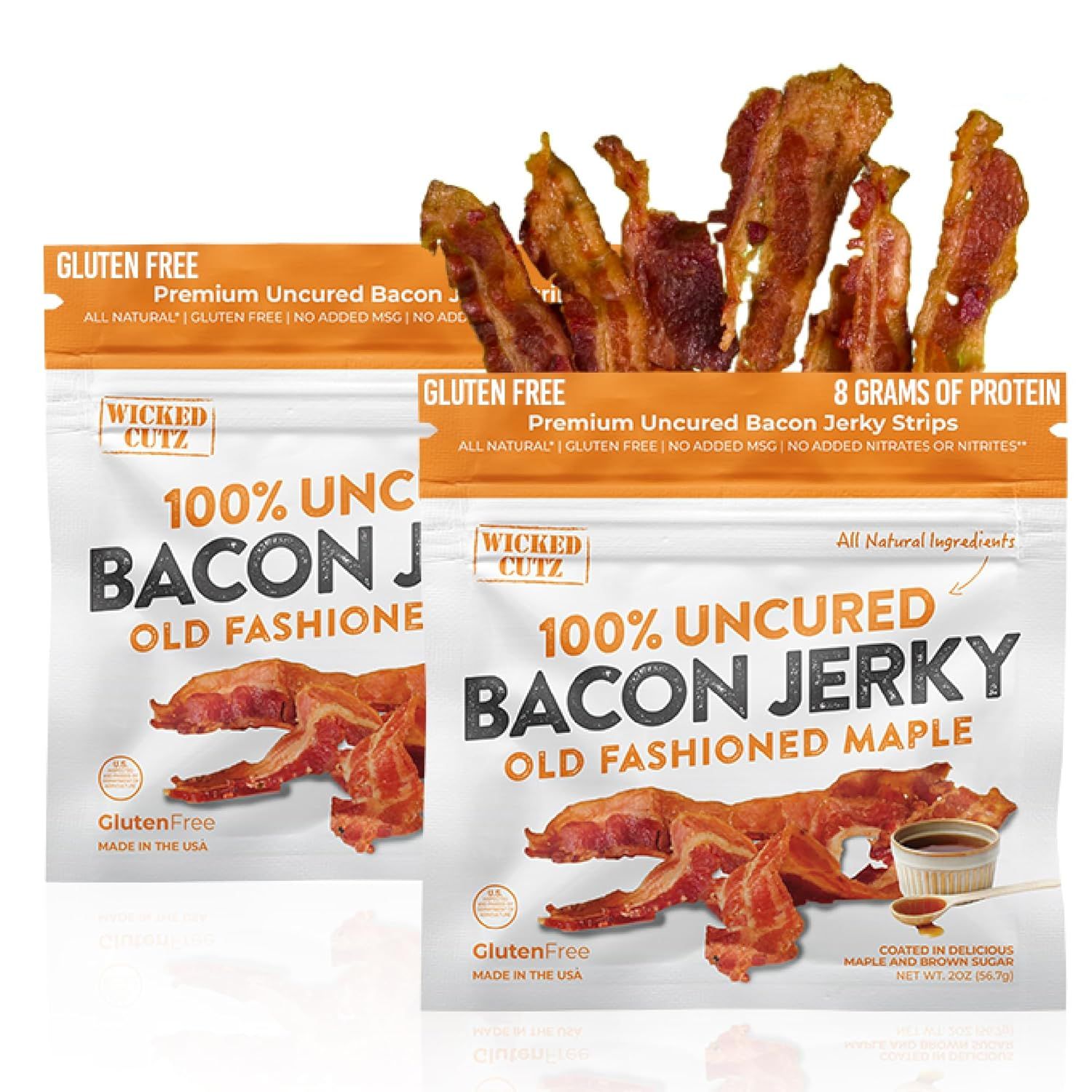 Old Fashioned Maple Bacon Jerky