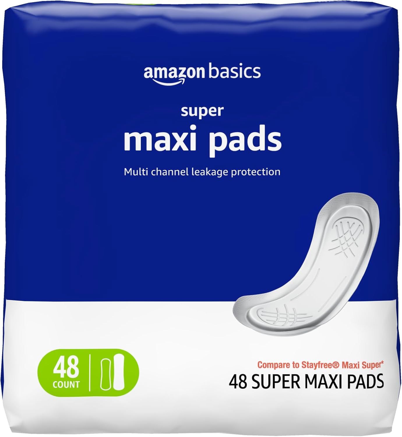 Shows the retail packaging to help shoppers understand what they will receive, including the Amazon Basics branding, product type, count, and key feature of…