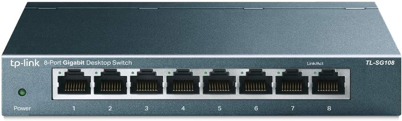 TP-Link 8 Port Gigabit Ethernet Network Switch