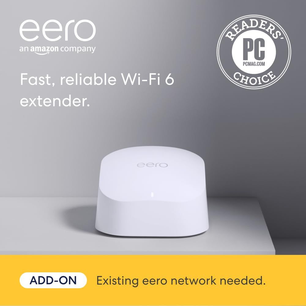 Amazon eero 6 mesh wifi add-on extender