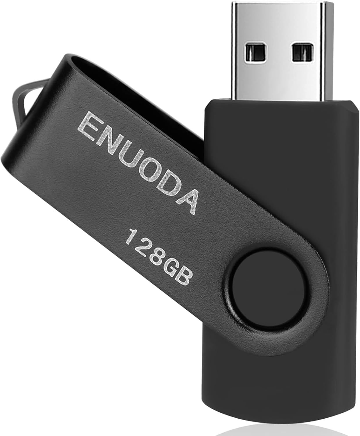 Shows the core product clearly on a white background, displaying the brand name, storage capacity, and rotating swivel mechanism to help shoppers understand…