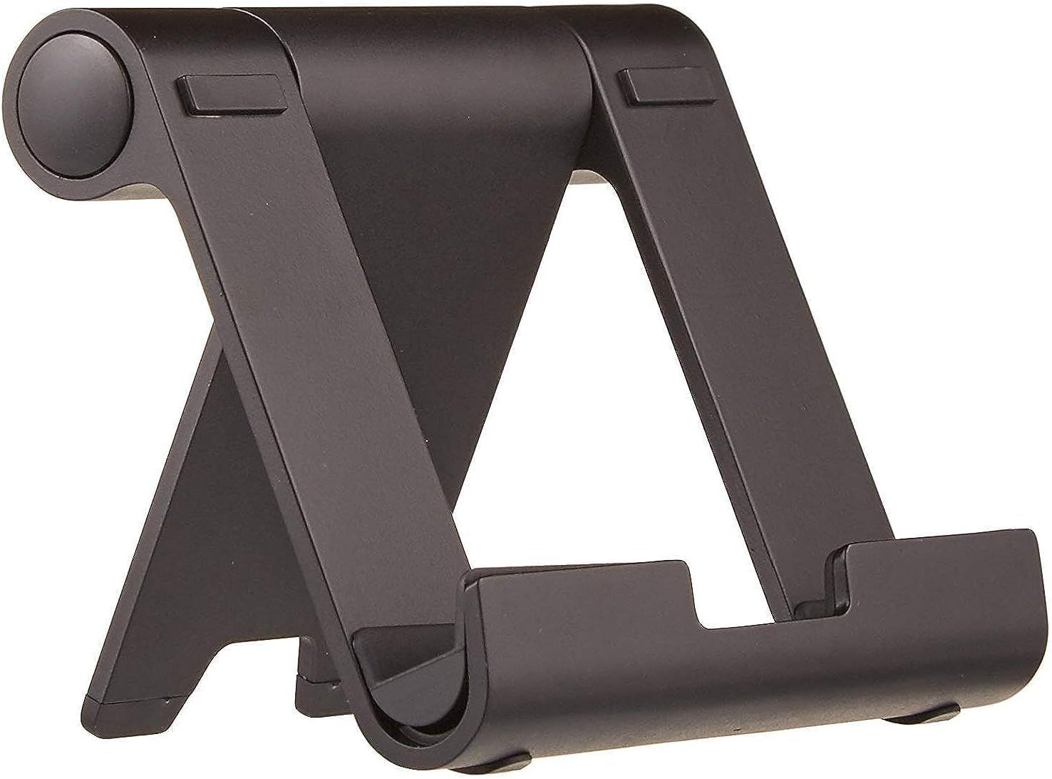 Shows the core product, a tablet or phone stand with an adjustable hinge mechanism, allowing shoppers to see its construction and form factor clearly.