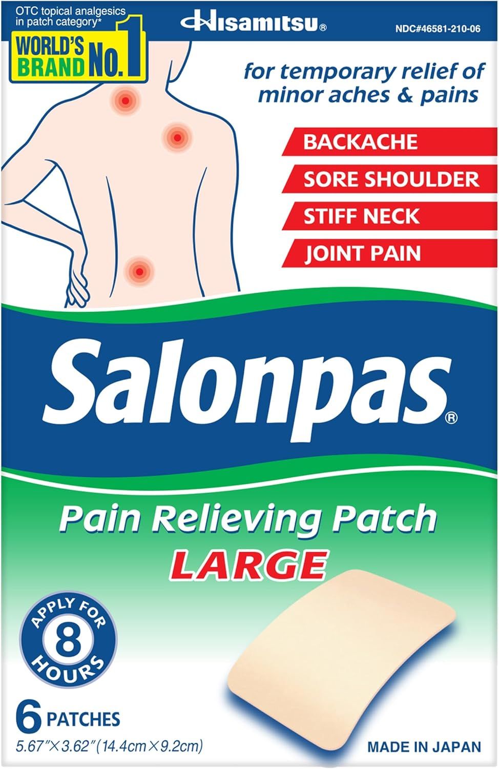 Salonpas Pain Relieving Patch