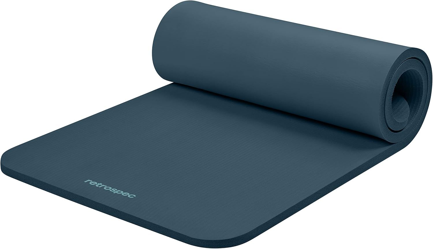 Shows the core product in both rolled and unrolled states to communicate its portability and storage convenience while displaying the mat's thickness and quality. Demonstrates the product's key…