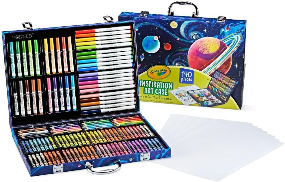 Crayola Inspiration Art Case Space Coloring Set (140pcs)