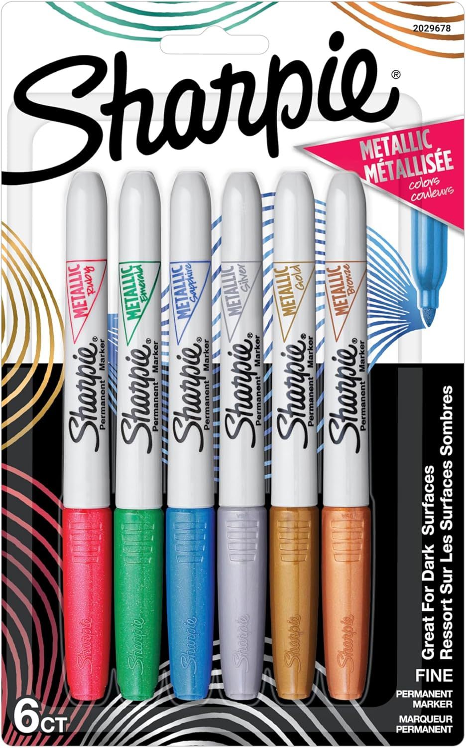 Sharpie Metallic Permanent Markers