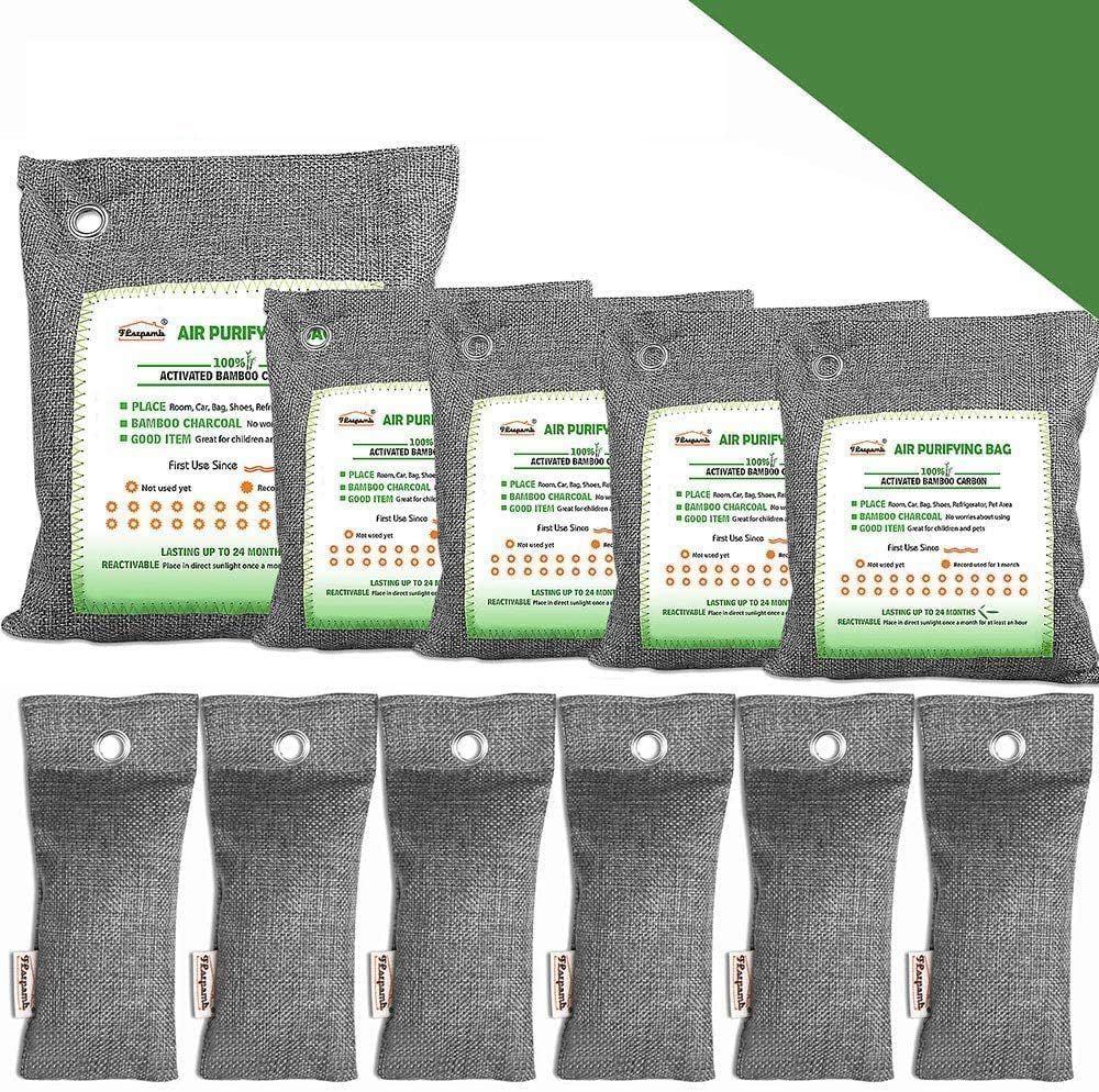 FLSEPAMB Bamboo Activated Charcoal Air Purifying Bags