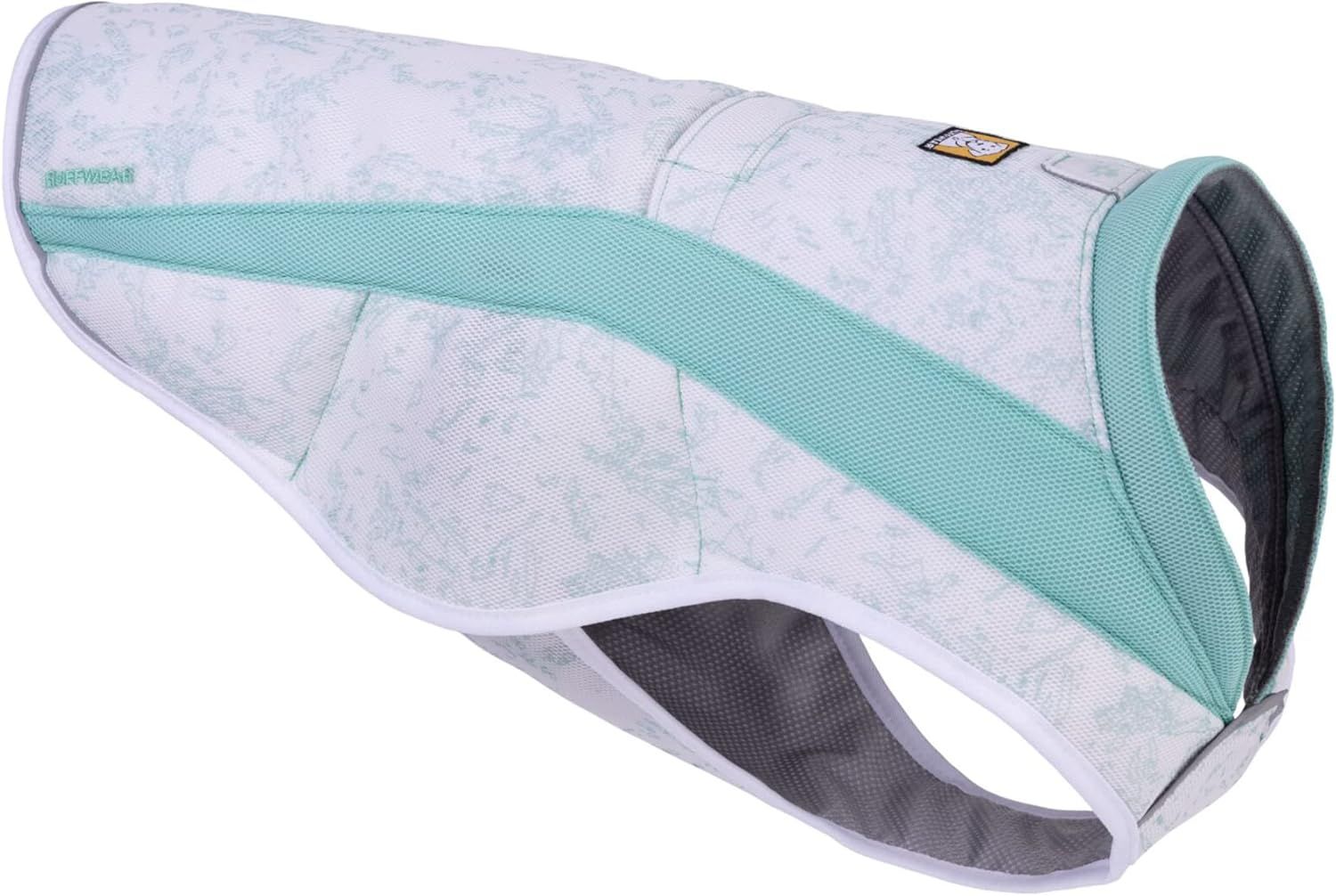 Shows the core product clearly on a white background to help shoppers understand the vest's design, cooling fabric panels, and reflective safety features for dogs.