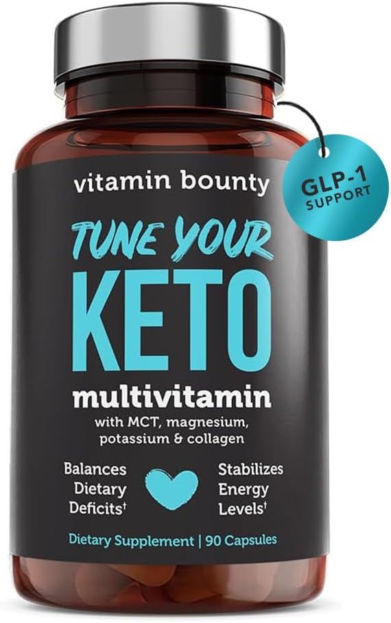 Displays the core product, a vitamin supplement bottle, clearly showing the brand, product type, and key ingredients to help shoppers identify what they are purchasing. Includes a hanging tag…