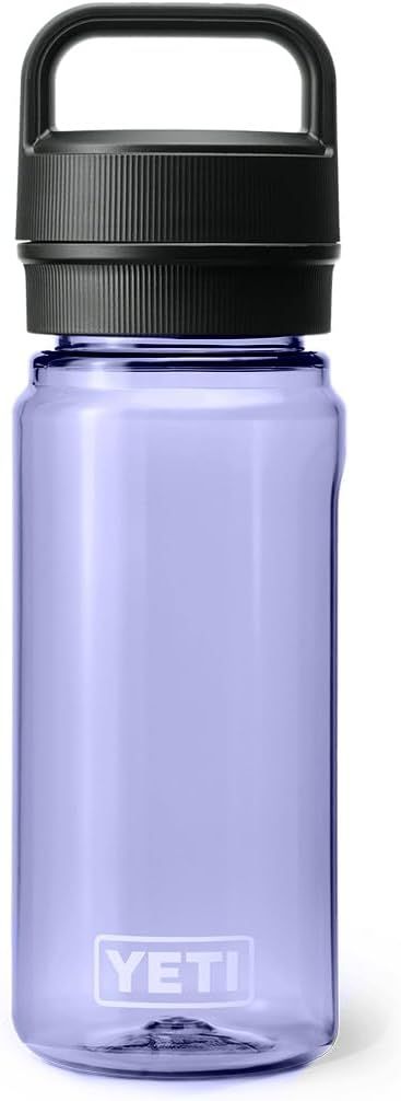 Shows the YETI water bottle clearly on a clean white background, allowing shoppers to see the product design, color, handle, and branding.