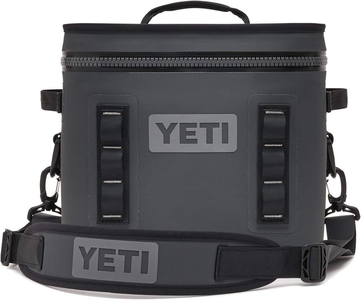 Displays the core product clearly on a white background to show the cooler's design, branding, and carrying options.