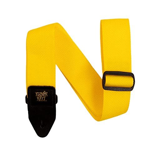 Shows the bright yellow strap clearly so the shopper can judge its colour and fit.