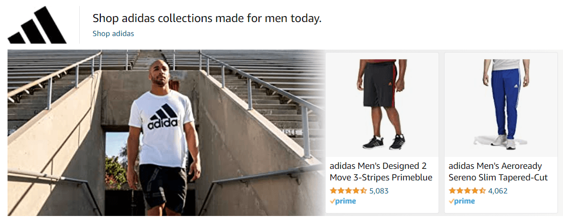 Sponsored Brands Ads for Adidas1