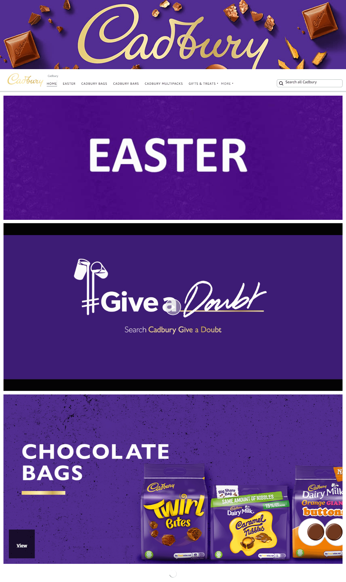Brand Store for Amazon.co.uk  Cadbury